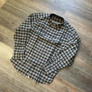 UNTUCKit Frunza Flannel Style Mens Long Sleeve Button Up Shirt Size 2XL Outdoors